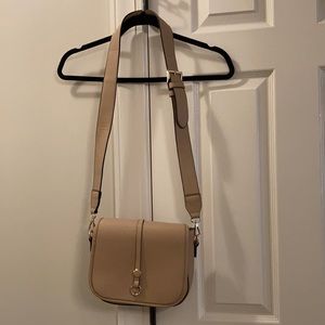 Taupe tan color crossbody